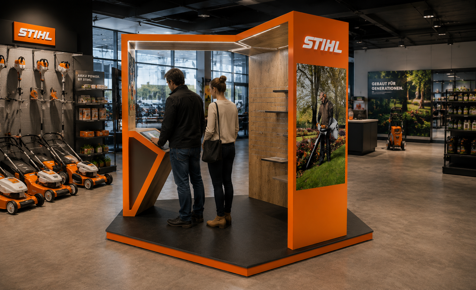 Stihl - Digital Point of Sale