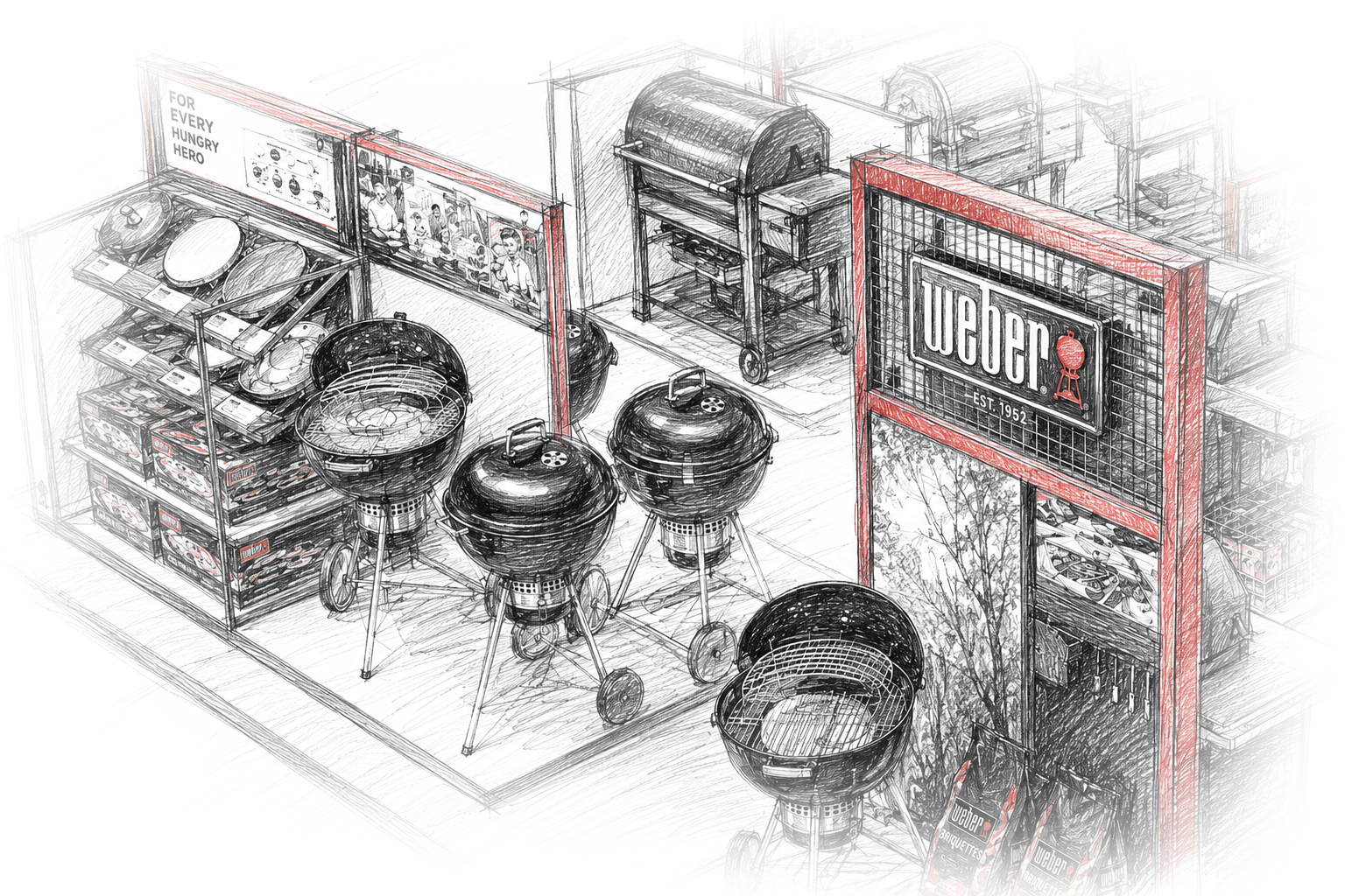 Shop in Shop Systeme Weber